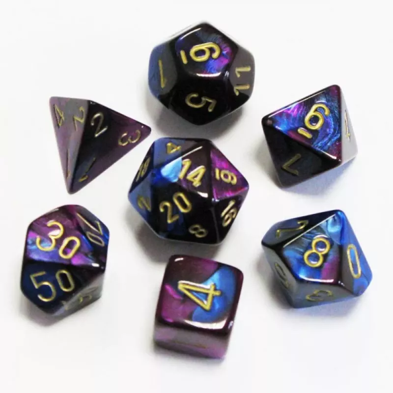 Gemini bleu violet/or Gemini bleu violet/or