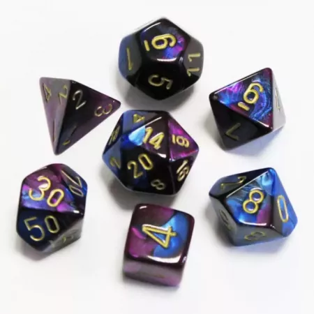 Gemini bleu violet/or