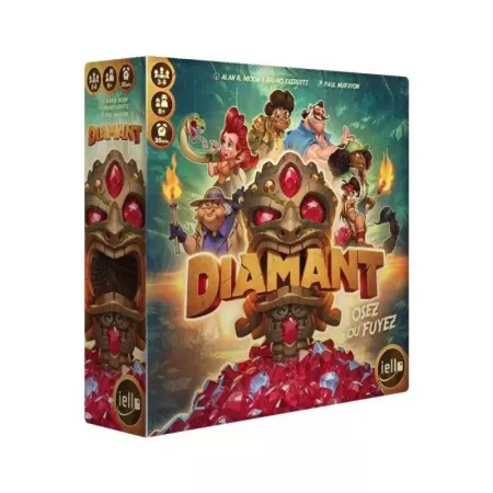 Jeu de prise de risques/bluff - Diamant - En quête de jeux