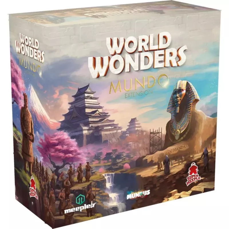 Extension pour le jeu World Wonders - Mundo - EN quête de jeux Extension pour le jeu World Wonders - Mundo - EN quête de jeux