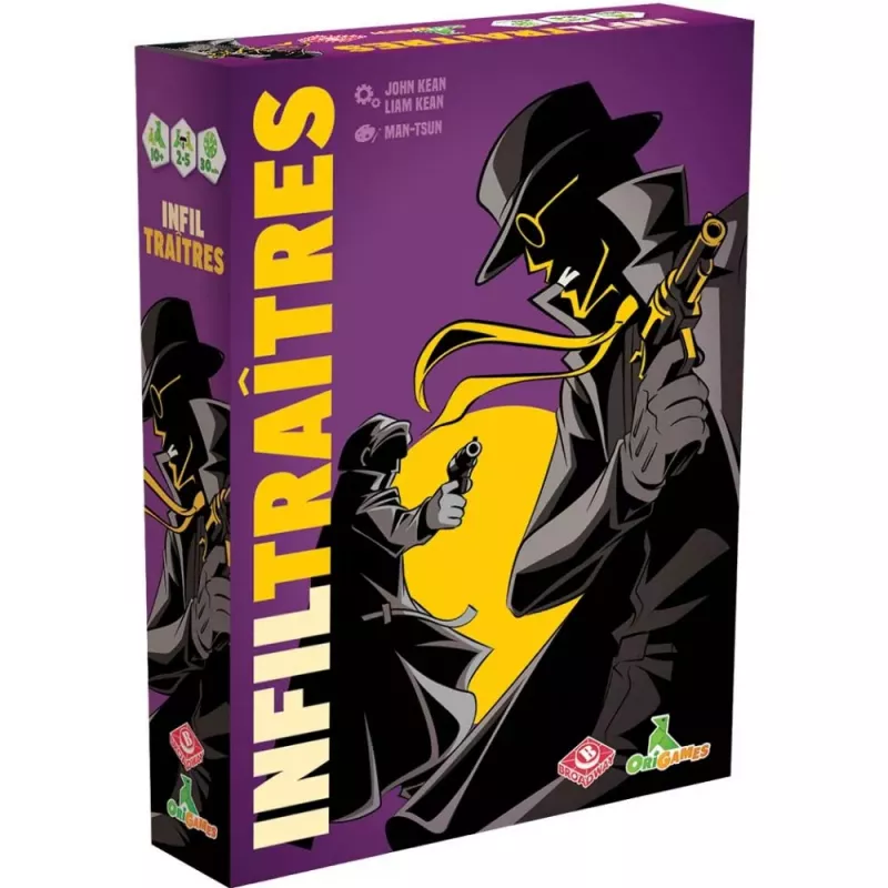 Jeu de déduction coopératif - Infiltraîtres - En quête de jeux