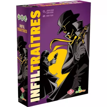Jeu de déduction coopératif - Infiltraîtres - En quête de jeux