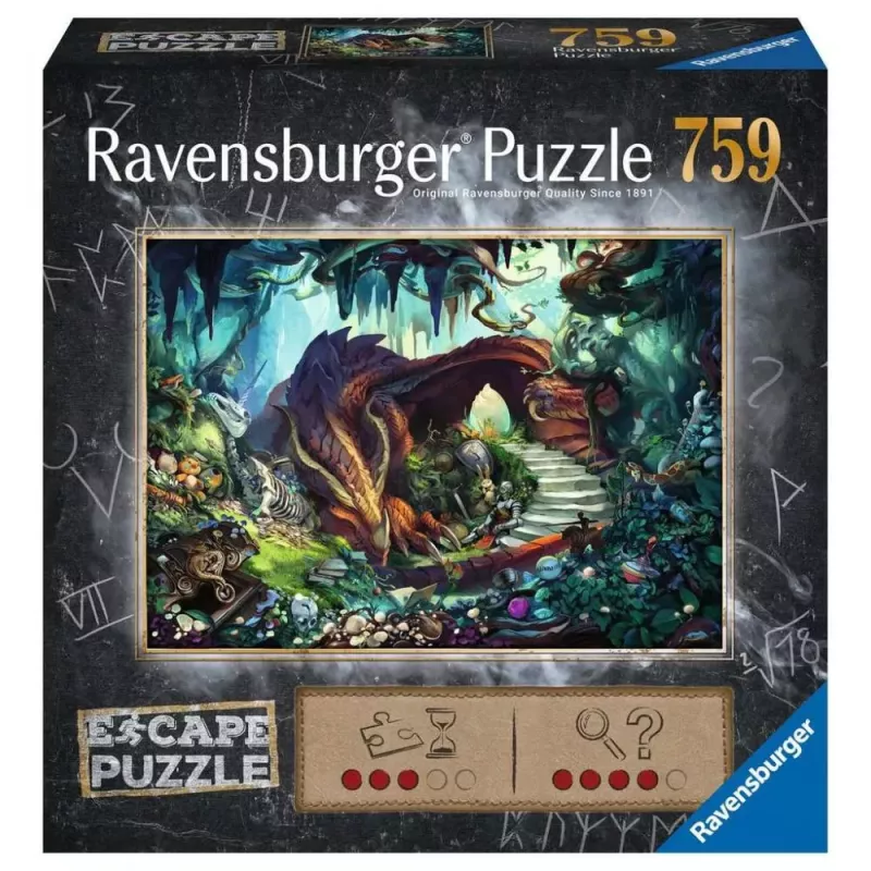Escape Puzzle - Grotte du Dragon - En quête de jeux