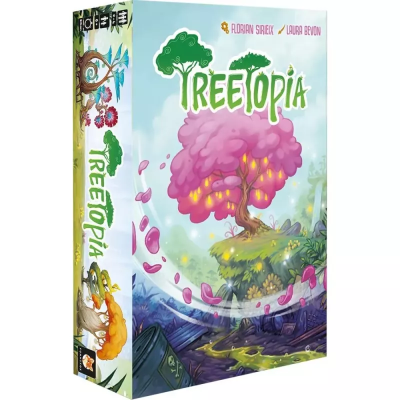 Jeu de cartes - Treetopia - En quête de jeux