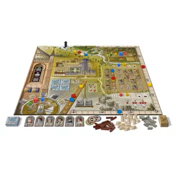 Jeu de placement d'ouvrier Moesteiro - En quête de jeux