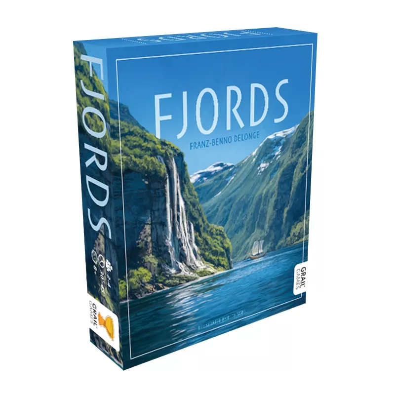 Jeu de pose de tuiles Fjords - En quête de jeux Jeu de pose de tuiles Fjords - En quête de jeux