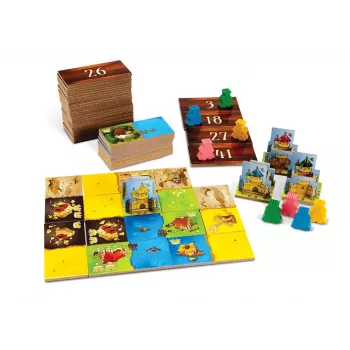 Kingdomino Pack Royal jeu de pose de tuile