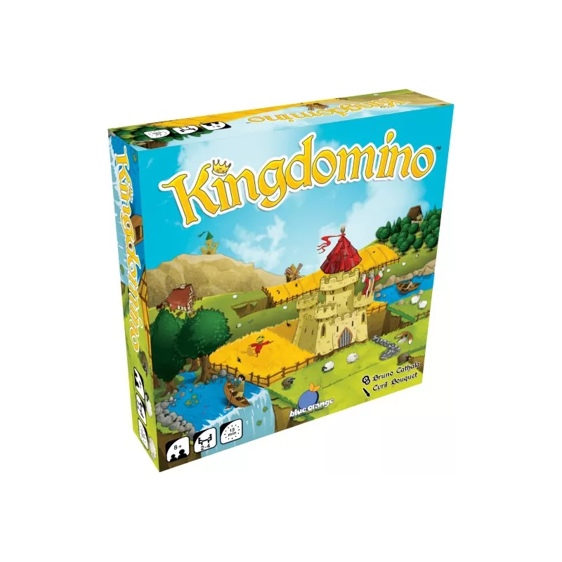Kingdomino est un jeu familial de placement de dominos. Kingdomino est un jeu familial de placement de dominos.