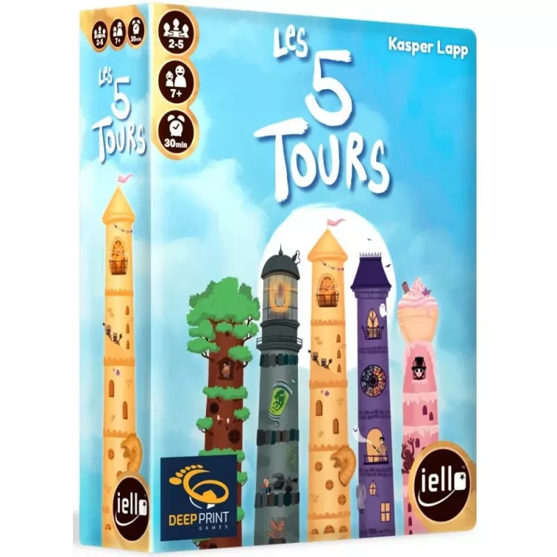 Jeu de carte Les 5 Tours