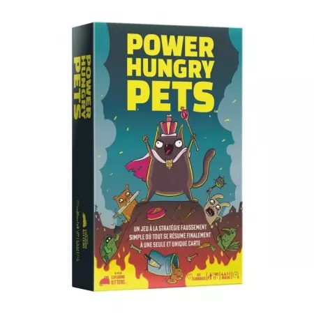Jeu de carte Power Hungry Pets