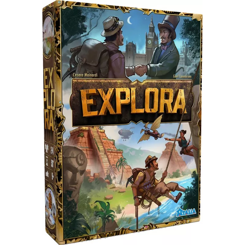 Jeu d'enchères Explora - En quête de jeux