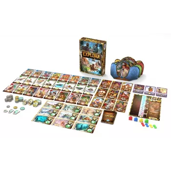 Jeu d'enchères Explora - En quête de jeux