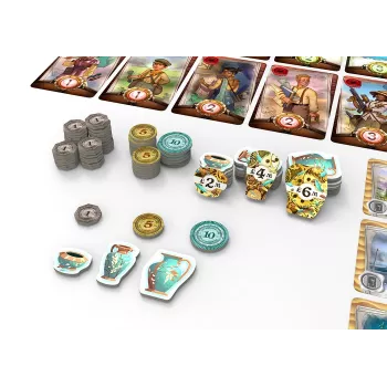 Jeu d'enchères Explora - En quête de jeux