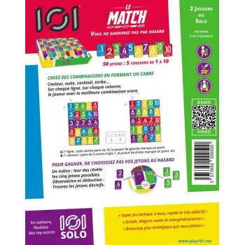 101 Le Match | Jeu d'ambiance familial