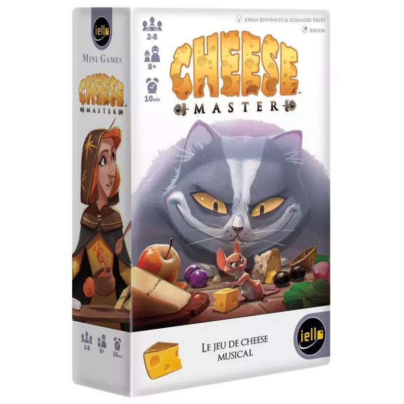 Jeu de rapidité Cheese Master - En quête de jeux