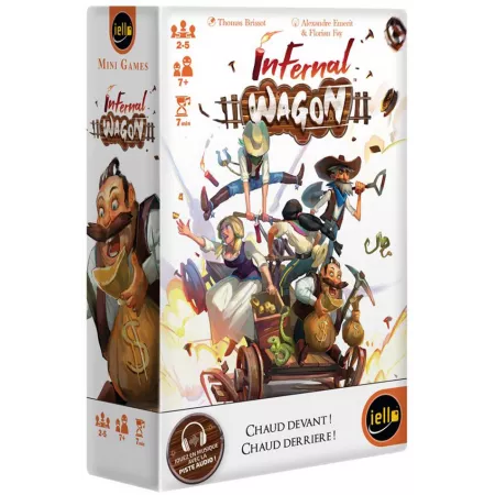 Jeu d'ambiance Infernal Wagon - En quête de jeux