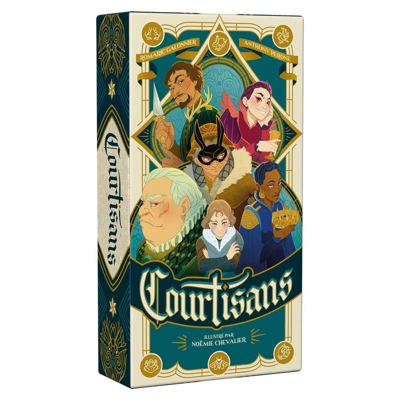 Jeu de cartes Courtisans - En Quête de Jeux Jeu de cartes Courtisans - En Quête de Jeux