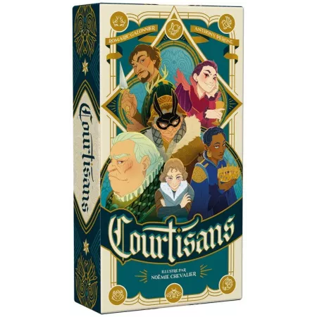 Jeu de cartes Courtisans - En Quête de Jeux