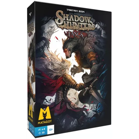 Jeu à rôles cachés - Shadow Hunters, édition deluxe Fangs - En Quête de Jeux