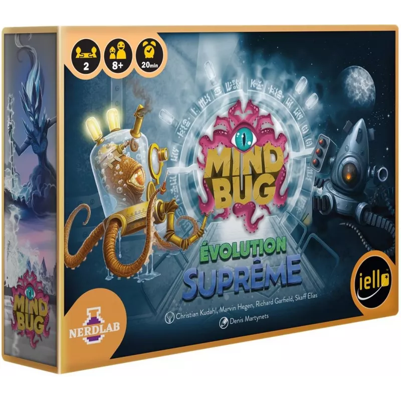 Jeu Affrontement 2 joueurs - Mindbug : Evolution Suprême - En Quête de Jeux Jeu Affrontement 2 joueurs - Mindbug : Evolution Suprême - En Quête de Jeux