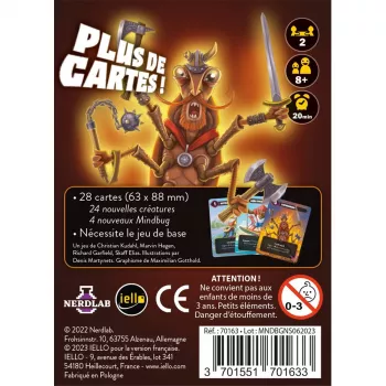 Extension pour le jeu Mindbug - Nouveaux serviteurs - En Quête de jeux.
