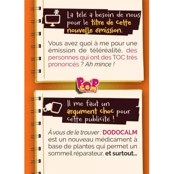 Jeu d'ambiance Pop Com - En Quête de Jeux