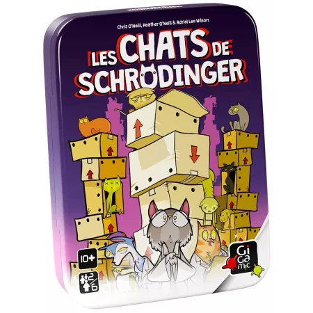 Jeu de Bluff Les Chats de Schrodinger - En Quête de Jeux