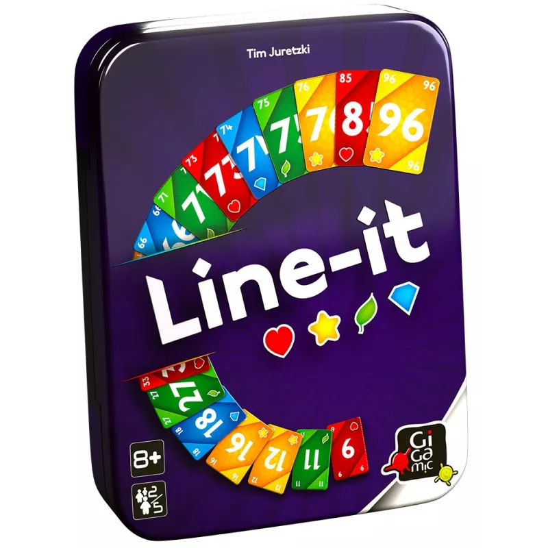 Jeu de cartes Line-it - En Quête de Jeux