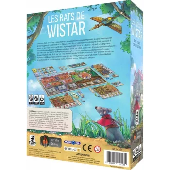 Jeu de stratégie Rats de Wistar - En Quête de Jeux