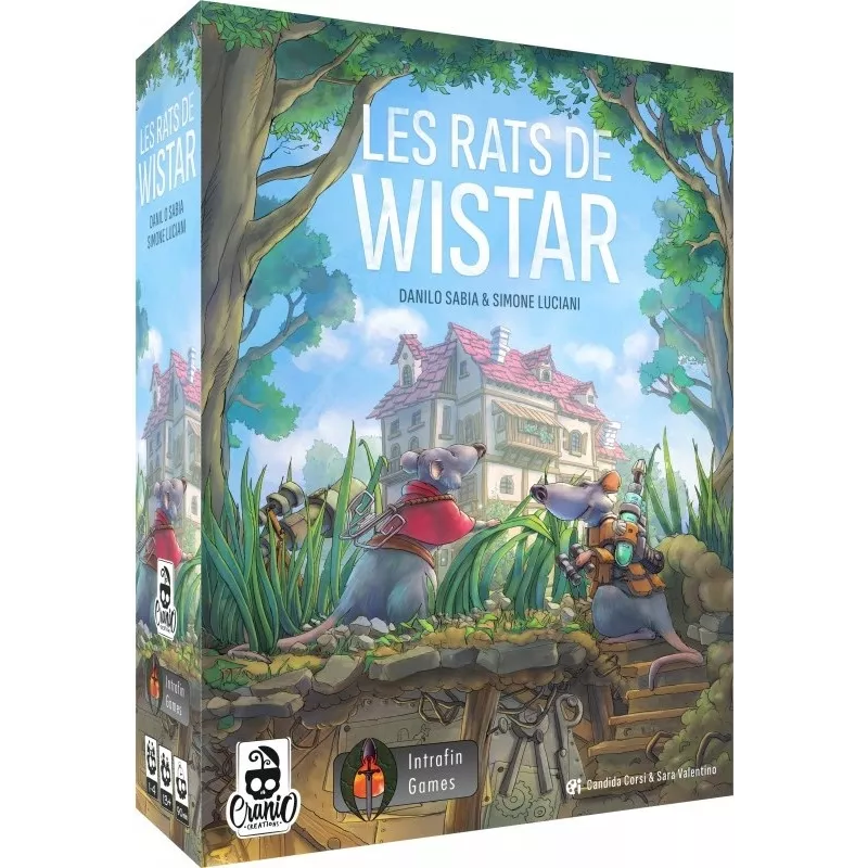 Jeu de stratégie Rats de Wistar - En Quête de Jeux