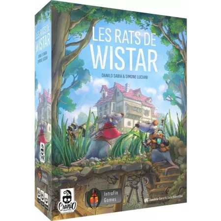 Jeu de stratégie Rats de Wistar - En Quête de Jeux