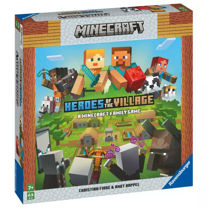 Jeux coopératif - Minecraft heroes of the village - En quête de jeux