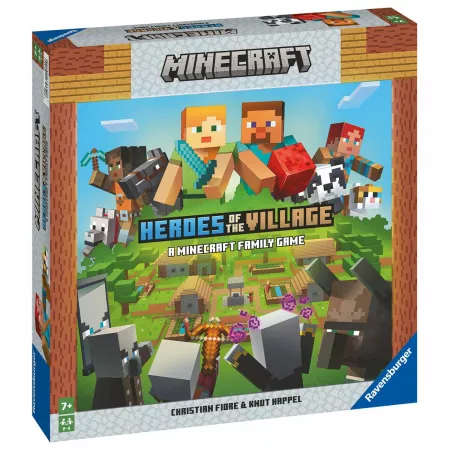 Jeux coopératif - Minecraft heroes of the village - En quête de jeux