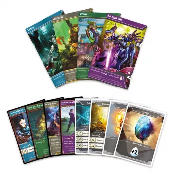 Jeu de deckbuilding Shards of Infinity - En Quête de Jeux