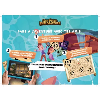 Jeu de chasse au trésor - Les p'tits explorateurs - En quête de jeux