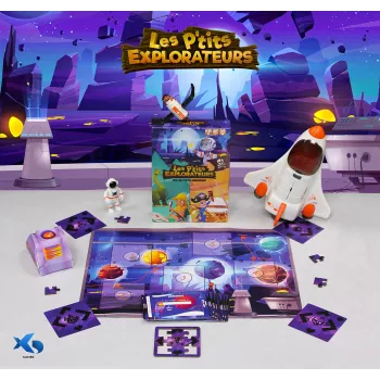 Jeu de chasse au trésor - Les p'tits explorateurs - En quête de jeux