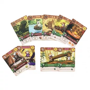 Jeu de plateau - Mon p'tit Everdell - En quête de jeux