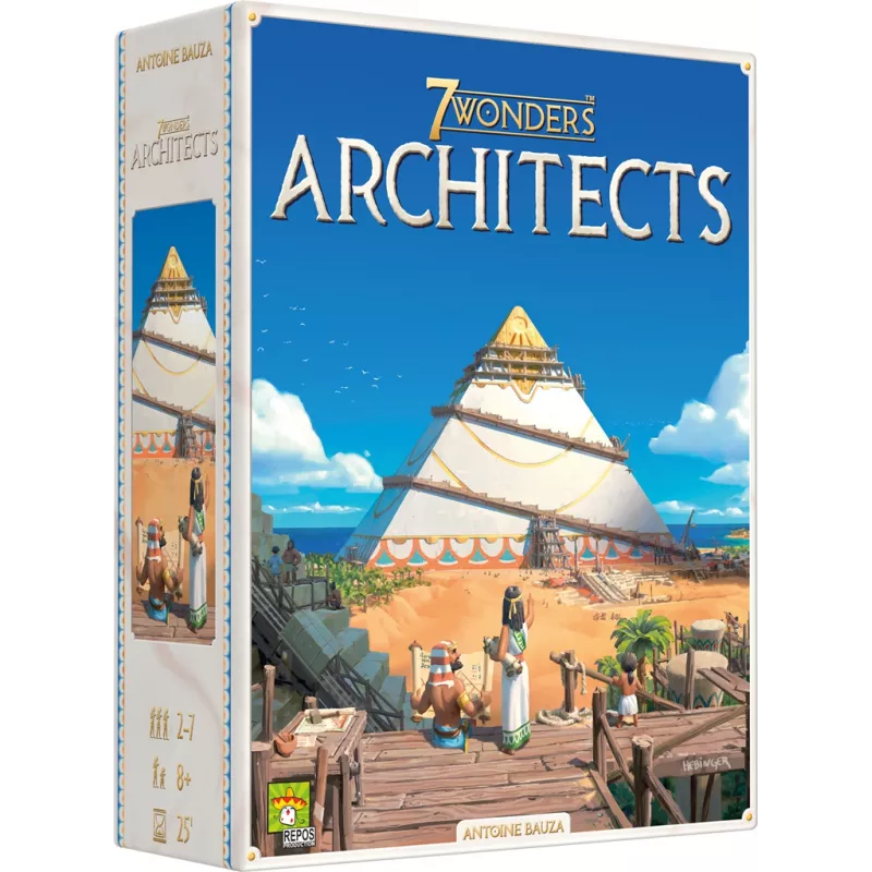 Jeu familial 7 Wonders Architects Jeu familial 7 Wonders Architects