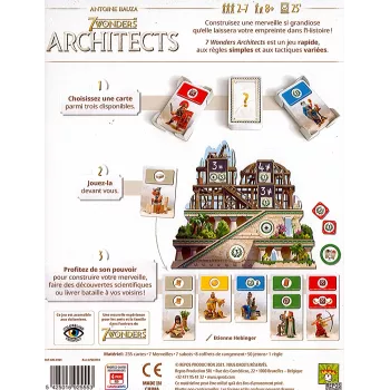 Jeu familial 7 Wonders Architects