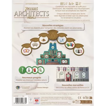 7 Wonders Architects Medals | Extension stratégie