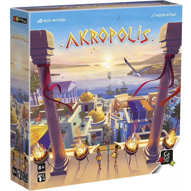 Jeu familial Akropolis - En Quête de Jeux