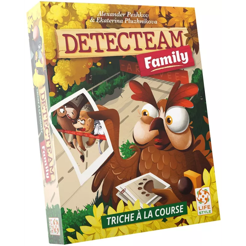 Jeu d'enquête famille - Detecteam Family : Triche à la course - En quête de jeux