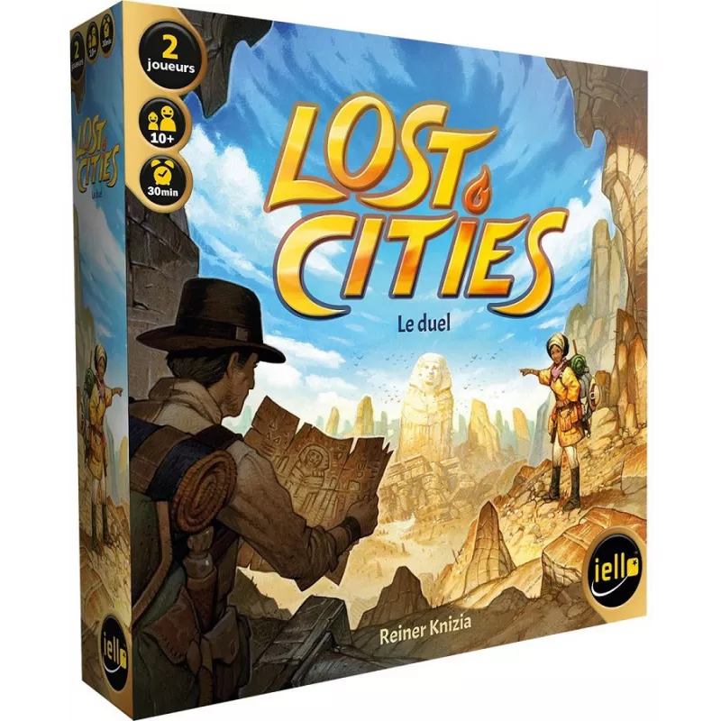 Jeu à deux Lost Cities - En Quête de Jeux