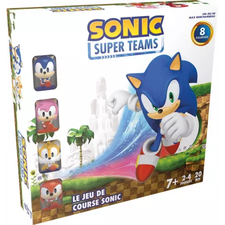 Jeu de course - Sonic super teams - En quête de jeux