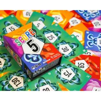 Score 5 | Jeu de cartes d’enchères stratégique