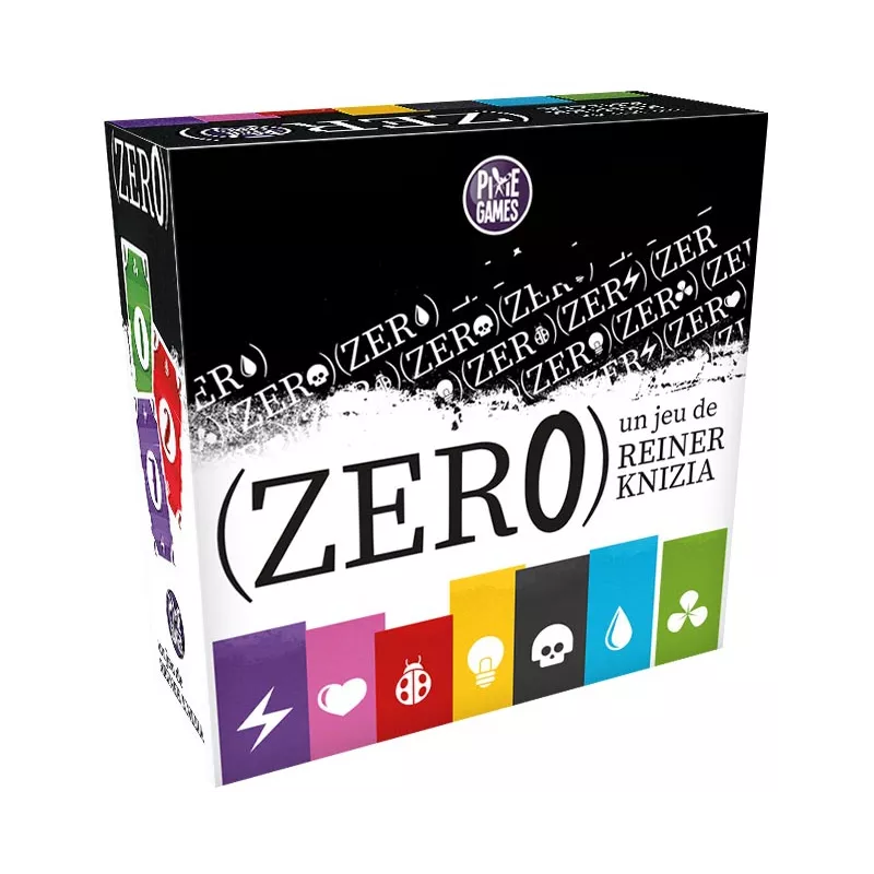 Jeu de cartes/ réflexion Zéro - En Quête de Jeux Jeu de cartes/ réflexion Zéro - En Quête de Jeux