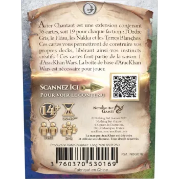 Nouvelles stratégies pour Arackhan Wars | Acier Chantant