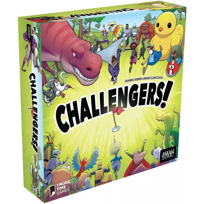 Jeu de deckbuilding Challengers ! En quête de Jeux Jeu de deckbuilding Challengers ! En quête de Jeux