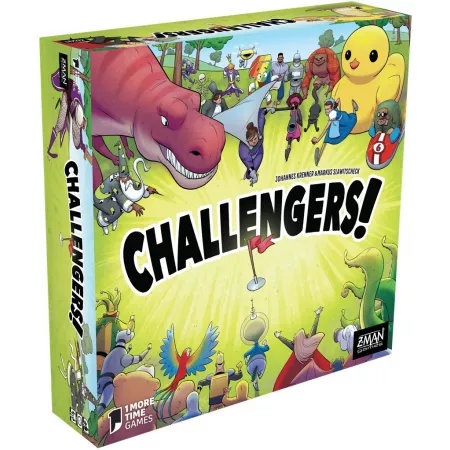 Jeu de deckbuilding Challengers ! En quête de Jeux
