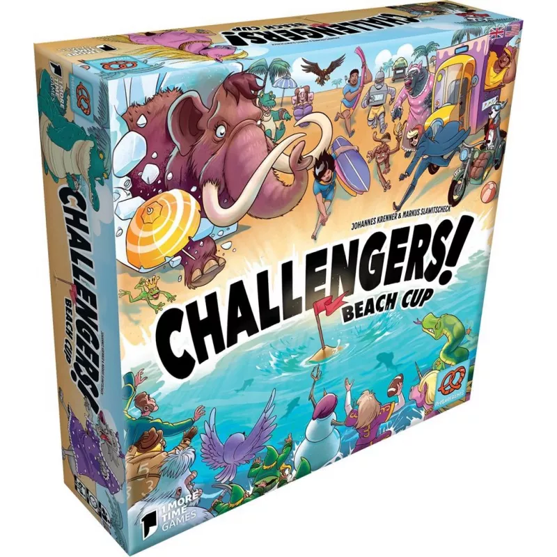 Jeu de stratégie Challengers! Beach Cup - En Quête de Jeux
